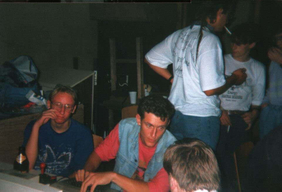 McSprite at the Energy/Cosmos Design Party in Austria 1992